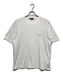 COMME des GARCONS HOMME（コムデギャルソン オム）の古着「ロゴプリントTシャツ」｜ホワイト