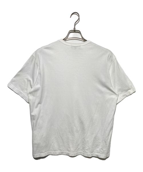 COMME des GARCONS HOMME（コムデギャルソン オム）COMME des GARCONS HOMME (コムデギャルソン オム) ロゴプリントTシャツ ホワイト サイズ:XLの古着・服飾アイテム