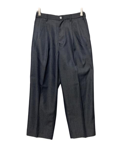 Adam et Rope（アダム エ ロペ）Adam et Rope (アダム エ ロペ) ワイド イージー デニム スラックス インディゴ サイズ:Mの古着・服飾アイテム