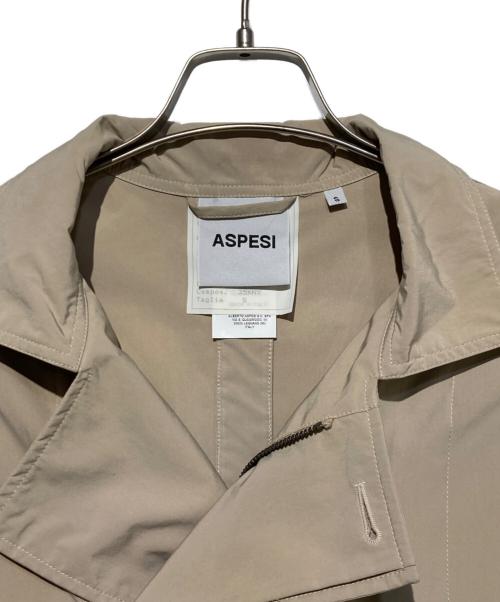ASPESI（アスペジ）ASPESI (アスペジ) ステンカラーコート ベージュ サイズ:Ｓの古着・服飾アイテム