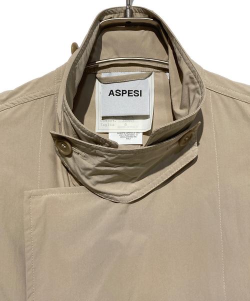 ASPESI（アスペジ）ASPESI (アスペジ) ステンカラーコート ベージュ サイズ:Ｓの古着・服飾アイテム