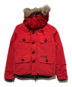 CANADA GOOSEカナダグース）の古着「RUSSELL PARKA」｜レッド