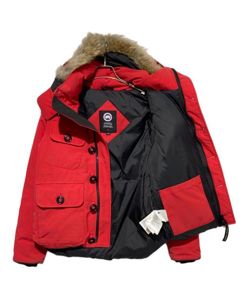 CANADA GOOSE（カナダグース）CANADA GOOSE (カナダグース) RUSSELL PARKA レッド サイズ:Sの古着・服飾アイテム
