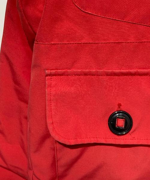 CANADA GOOSE（カナダグース）CANADA GOOSE (カナダグース) RUSSELL PARKA レッド サイズ:Sの古着・服飾アイテム
