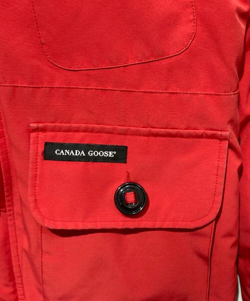 CANADA GOOSE（カナダグース）CANADA GOOSE (カナダグース) RUSSELL PARKA レッド サイズ:Sの古着・服飾アイテム