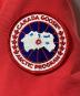 中古・古着 CANADA GOOSE (カナダグース) RUSSELL PARKA レッド サイズ:S：30000円