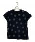 Y's（ワイズ）の古着「ドット柄Tシャツ」｜ブラック