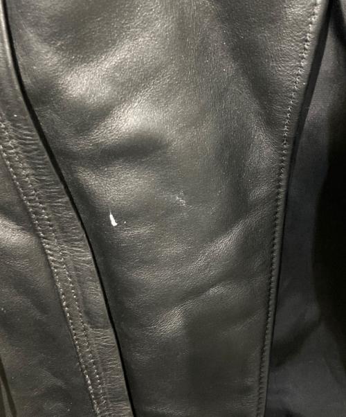 KADOYA（カドヤ）KADOYA (カドヤ) パデッドダブルライダース ブラック サイズ:Fの古着・服飾アイテム