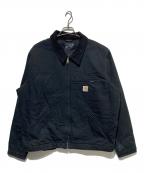CarHarttカーハート）の古着「BLANKET-LINED DETROIT JACKET」｜ブラック