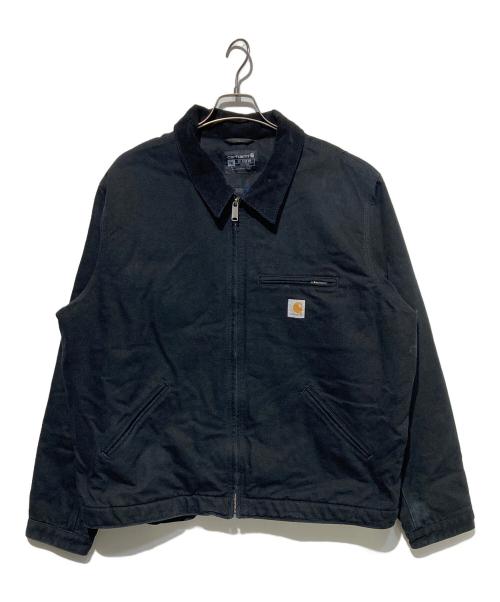 CarHartt（カーハート）CarHartt (カーハート) BLANKET-LINED DETROIT JACKET ブラック サイズ:2XLの古着・服飾アイテム