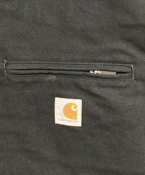 CarHartt（カーハート）CarHartt (カーハート) BLANKET-LINED DETROIT JACKET ブラック サイズ:2XLの古着・服飾アイテム