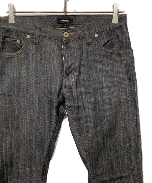BURBERRY BLACK LABEL（バーバリーブラックレーベル）BURBERRY BLACK LABEL (バーバリーブラックレーベル) デニムパンツ ブラック サイズ:73の古着・服飾アイテム