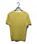 POLO RALPH LAUREN (ポロ・ラルフローレン) 半袖ケーブルニット イエロー サイズ:Ｍ：10000円