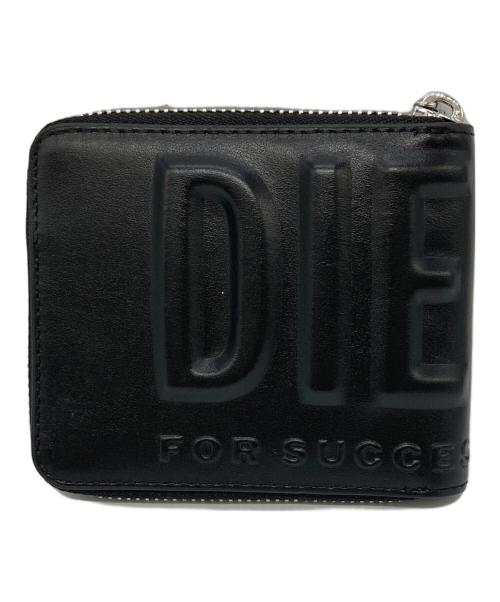 DIESEL（ディーゼル）DIESEL (ディーゼル) DSL 3D BI FOLD COIN ZIP XS ブラックの古着・服飾アイテム