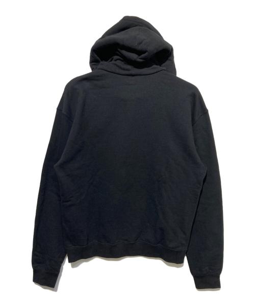 JIL SANDER+（ジルサンダープラス）JIL SANDER+ (ジルサンダープラス) ロゴプリントパーカー ブラック サイズ:Lの古着・服飾アイテム