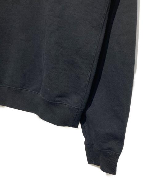 JIL SANDER+（ジルサンダープラス）JIL SANDER+ (ジルサンダープラス) ロゴプリントパーカー ブラック サイズ:Lの古着・服飾アイテム