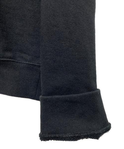 JIL SANDER+（ジルサンダープラス）JIL SANDER+ (ジルサンダープラス) ロゴプリントパーカー ブラック サイズ:Lの古着・服飾アイテム
