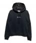JIL SANDER+（ジルサンダープラス）の古着「ロゴプリントパーカー」｜ブラック