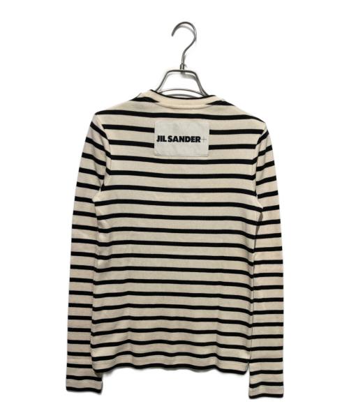 JIL SANDER+（ジルサンダープラス）JIL SANDER+ (ジルサンダープラス) ボーダーカットソー ベージュ サイズ:XSの古着・服飾アイテム