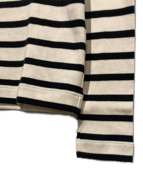 JIL SANDER+（ジルサンダープラス）JIL SANDER+ (ジルサンダープラス) ボーダーカットソー ベージュ サイズ:XSの古着・服飾アイテム