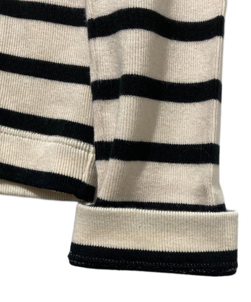 JIL SANDER+（ジルサンダープラス）JIL SANDER+ (ジルサンダープラス) ボーダーカットソー ベージュ サイズ:XSの古着・服飾アイテム
