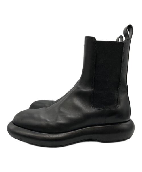 JIL SANDER（ジルサンダー）JIL SANDER (ジルサンダー) サイドゴアブーツ ブラック サイズ:40の古着・服飾アイテム