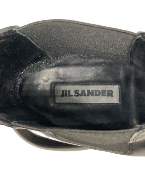 JIL SANDER（ジルサンダー）JIL SANDER (ジルサンダー) サイドゴアブーツ ブラック サイズ:40の古着・服飾アイテム
