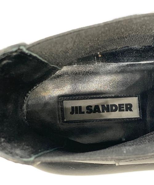 JIL SANDER（ジルサンダー）JIL SANDER (ジルサンダー) サイドゴアブーツ ブラック サイズ:40の古着・服飾アイテム