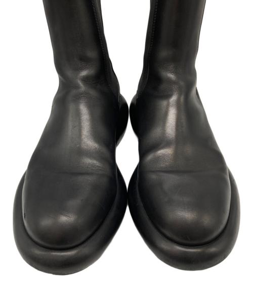 JIL SANDER（ジルサンダー）JIL SANDER (ジルサンダー) サイドゴアブーツ ブラック サイズ:40の古着・服飾アイテム