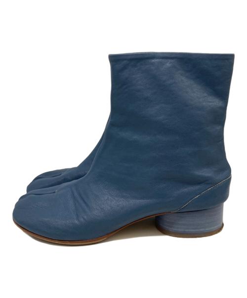Maison Margiela（メゾンマルジェラ）Maison Margiela (メゾンマルジェラ) Tabiブーツ ブルー サイズ:37の古着・服飾アイテム