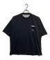 UNDERCOVER（アンダーカバー）の古着「CoタイプライターSTヨーク切替PK TEE」｜ブラック