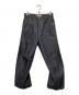 NVRFRGT（ネヴァーフォーゲット）の古着「3D TWISTED WIDE LEG JEANS」｜インディゴ