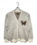 Needles×STUDIOUSニードルズ×ステュディオス）の古着「別注 Mohair Cardigan」｜ベージュ