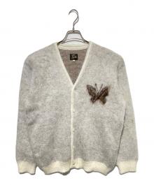 Needles×STUDIOUS（ニードルズ×ステュディオス）の古着「別注 Mohair Cardigan」｜ベージュ