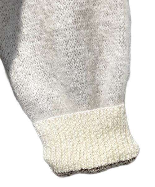 Needles（ニードルズ）Needles (ニードルズ) STUDIOUS (ステュディオス) 別注 Mohair Cardigan ベージュ サイズ:Ｍの古着・服飾アイテム