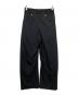 conz (コンズ) summer carve leg trousers super 110 ブラック サイズ:1：15000円