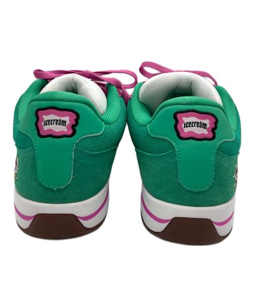 ICE CREAM（アイスクリーム）ICE CREAM (アイスクリーム) REEBOK (リーボック) ローカットスニーカー グリーン×ピンク サイズ:29cmの古着・服飾アイテム