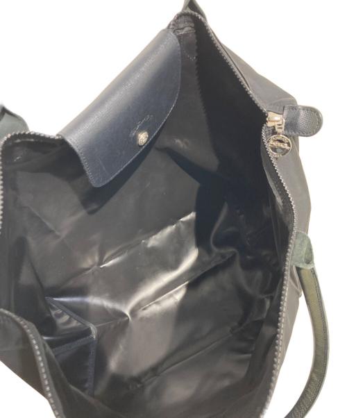 LONGCHAMP（ロンシャン）LONGCHAMP (ロンシャン) ルプリアージュ トートバッグ ブラックの古着・服飾アイテム
