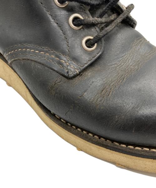 RED WING（レッドウィング）RED WING (レッドウィング) 6-inch Classic Round ブラック サイズ:7.5の古着・服飾アイテム