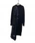 sacai (サカイ) シフォン ドッキングニット ワンピース ブラック サイズ:2：15000円
