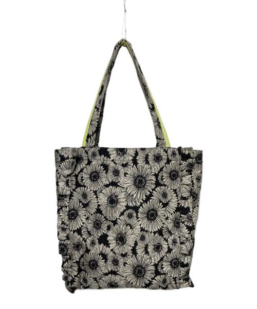 TOCCA（トッカ）TOCCA (トッカ) PRECIOUS WAVES BAG WITH PO ブラック×ベージュの古着・服飾アイテム