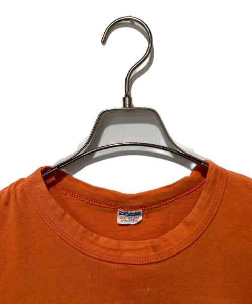 Champion（チャンピオン）Champion (チャンピオン) フットボールTシャツ オレンジ サイズ:Mの古着・服飾アイテム