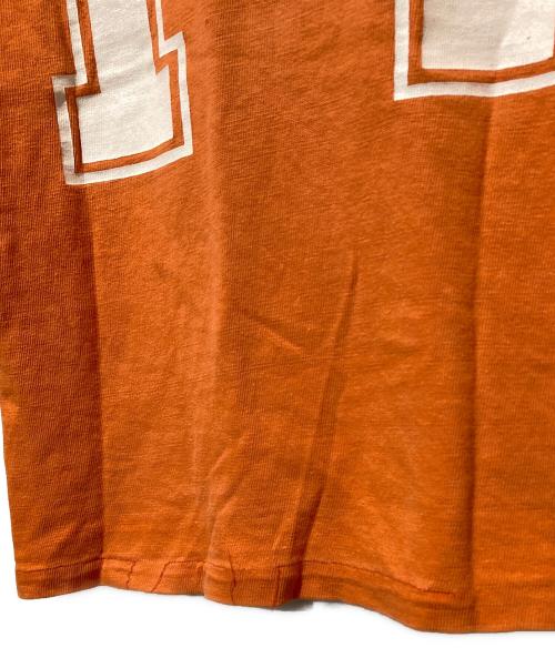 Champion（チャンピオン）Champion (チャンピオン) フットボールTシャツ オレンジ サイズ:Mの古着・服飾アイテム