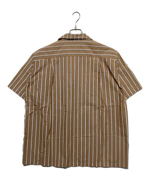 nanamica（ナナミカ）nanamica (ナナミカ) オープンカラーシャツ ブラウン サイズ:Sの古着・服飾アイテム