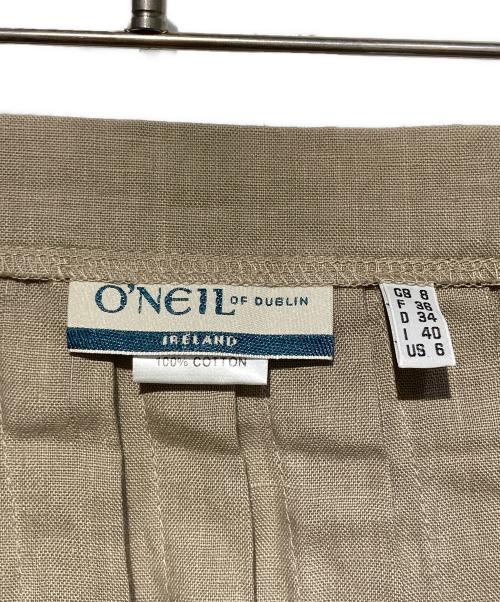 O'NEILL（オニール）O'NEILL (オニール) リネンスカート ブラウン サイズ:36の古着・服飾アイテム