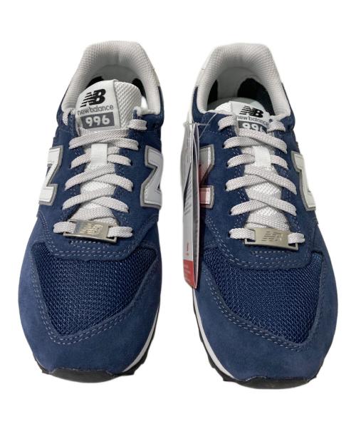 NEW BALANCE（ニューバランス）NEW BALANCE (ニューバランス) ローカットスニーカー ネイビー サイズ:24 未使用品の古着・服飾アイテム