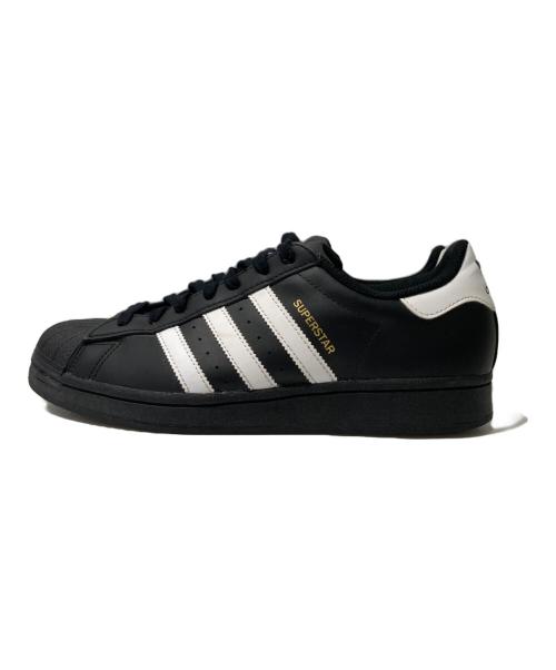 adidas（アディダス）adidas (アディダス) SUPER STAR ローカットスニーカー ブラック サイズ:28.5の古着・服飾アイテム
