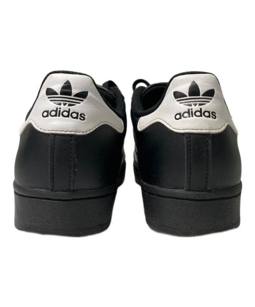 adidas（アディダス）adidas (アディダス) SUPER STAR ローカットスニーカー ブラック サイズ:28.5の古着・服飾アイテム