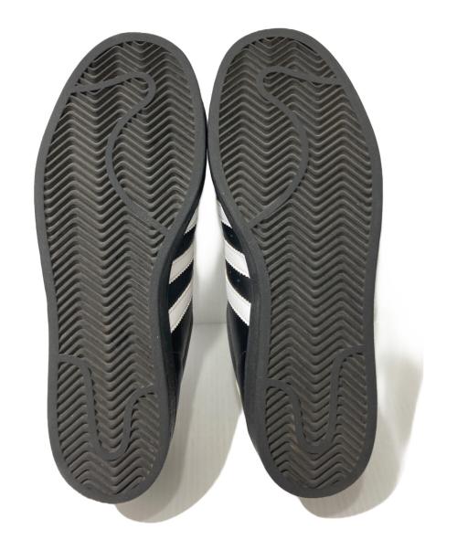 adidas（アディダス）adidas (アディダス) SUPER STAR ローカットスニーカー ブラック サイズ:28.5の古着・服飾アイテム