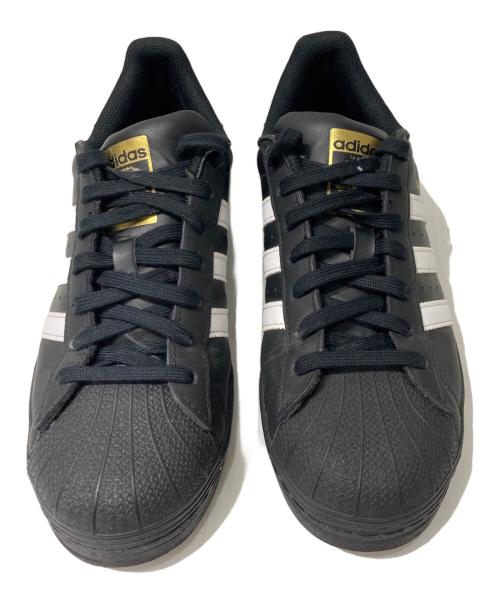 adidas（アディダス）adidas (アディダス) SUPER STAR ローカットスニーカー ブラック サイズ:28.5の古着・服飾アイテム